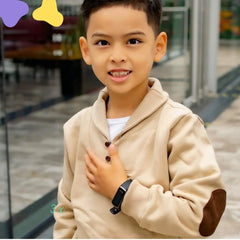 Polera Parches Beige