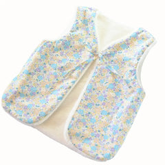 Chaleco Peluche "Conejo Blanco" Reversible- Kora