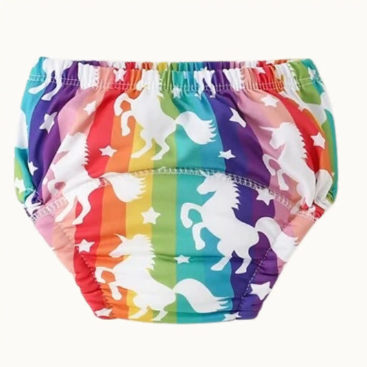 Pañal de Entrenamiento Unicornio Arcoiris