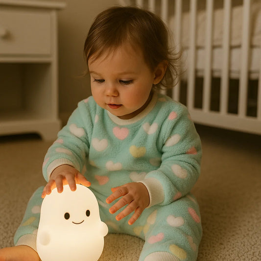 Pijama Bebé Afelpada Corazones Verde - Compostura