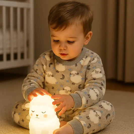 Pijama Bebé Afelpada Ovejitas - Compostura