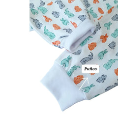 Pijama Manga Larga Conejos - Compostura