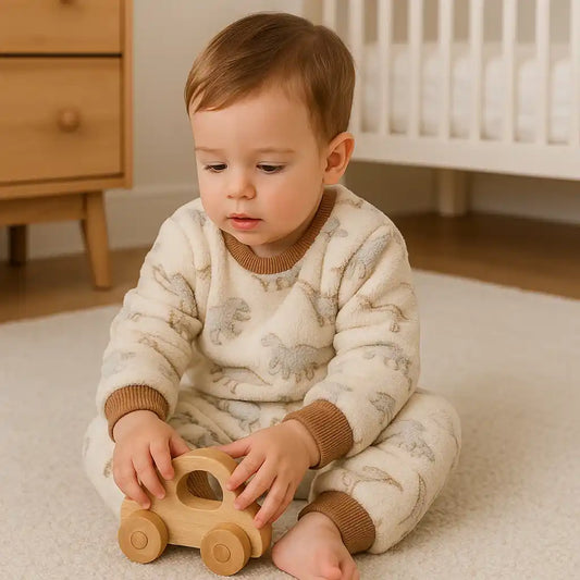 Pijama Bebé Afelpada Dinos - Compostura