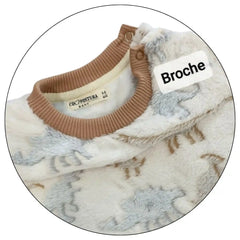 Pijama Bebé Afelpada Dinos - Compostura