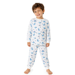 Pijama Jacquard Dino Space - Compostura