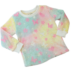 Pijama Afelpada Mariposas Niña - Compostura