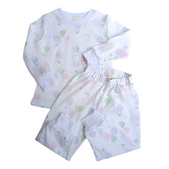 Pijama Manga Larga Magic Globo Aerostático - Compostura