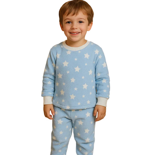 Pijama Afelpada Estrellas Niño - Compostura