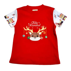 Pijama Navideña Unisex de Algodón Pima