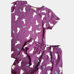 Pijama Verano Conejito Morado