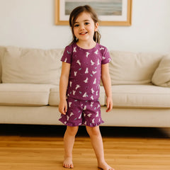 Pijama Verano Conejito Morado