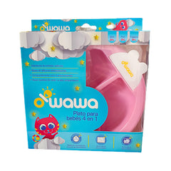 Plato Térmico Rosa - Owawa