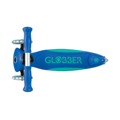 Scooter Primo Plegable Plus LED Azul - Globber