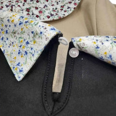 Polera Niña Cuello Lazo Beige