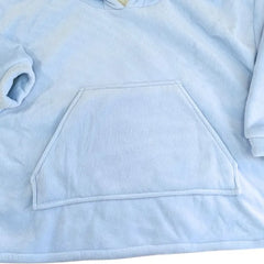 Polerón Afelpado Celeste