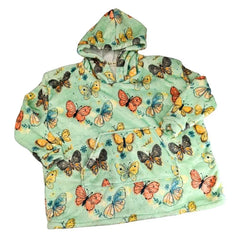 Polerón Afelpado Mariposas