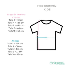 Polo Butterfly Blanco - Compostura