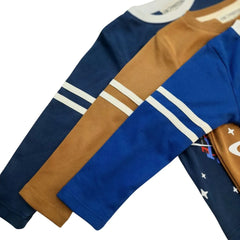 Polo Manga Larga Azulino Cars