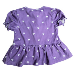 Polo Lazo Corazones Morado - Compostura