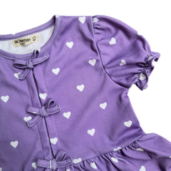 Polo Lazo Corazones Morado - Compostura