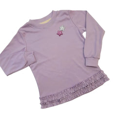 Polo Manga Larga Lila Estrella