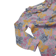 Polo Manga Larga Agustina Mariposas