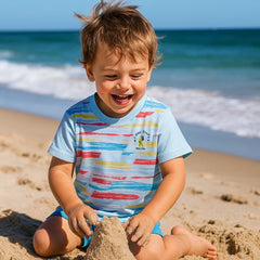 Polo Surf Celeste - Compostura