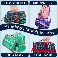 Porta Lonchera Bentgo Kids Cohetes