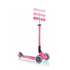 Scooter Primo Plegable LED Rosa - Globber