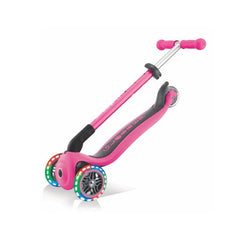 Scooter Primo Plegable LED Rosa - Globber
