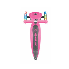 Scooter Primo Plegable LED Rosa - Globber