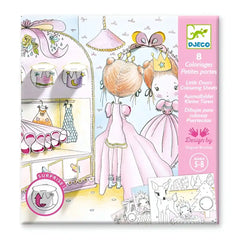 Colorea - Pequeñas Puertas de Pupi- Djeco