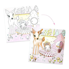 Colorea - Pequeñas Puertas de Pupi- Djeco