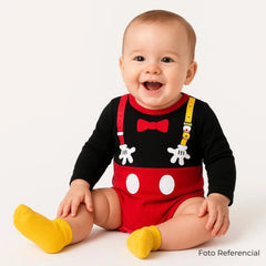 Body Temático de Algodón Mickey