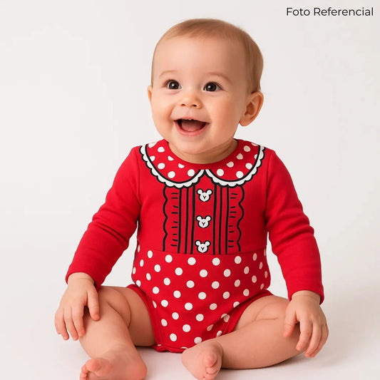 Body Temático de Algodón Minnie