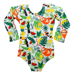 Ropa de Baño Verde Tropical