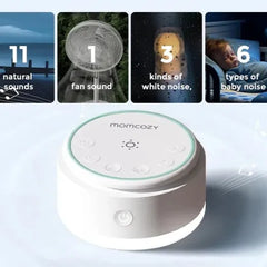 Lámpara Nocturna Portátil Momcozy Para Bebés - Ruido Blanco