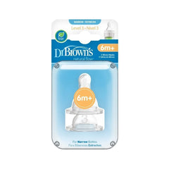 Set x2 Tetinas Nivel 3 Boca Estrecha Dr. Browns