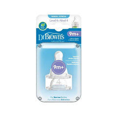 Set x2 Tetinas Nivel 4 Boca Estrecha Dr. Browns