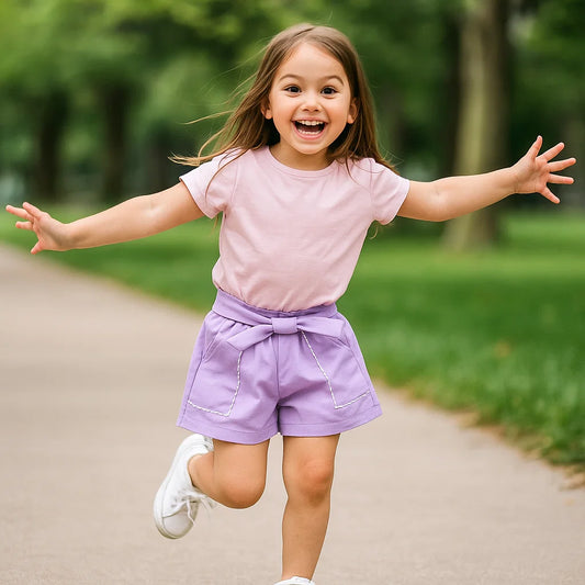 Short Drill Lazo Lila - Compostura