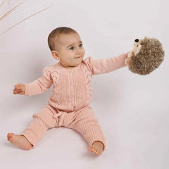 Conjunto Tejido Sofi- Montañitas Rosa