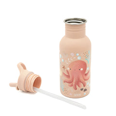 Botella de Acero Inoxidable 500 ml Slurpy el Pulpo - Sassi