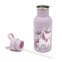 Botella de Acero Inoxidable 500 ml Sparkly El Unicornio- Sassi