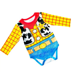 Body Temático de Algodón Vaquero