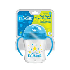 Vaso de Transición con Boquilla Suave Azul 6oz