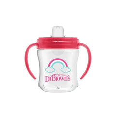 Vaso de Transición con Boquilla Suave Fucsia 6oz