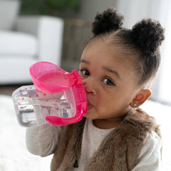 Vaso de Transición con Boquilla Suave Fucsia 6oz