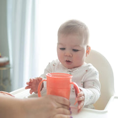 Vaso de Transición Antiderrame 7oz Naranja Dr. Browns