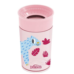 Vaso de Transición sin Asas Rosa 10oz