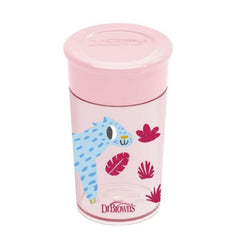 Vaso de Transición sin Asas Rosa 10oz